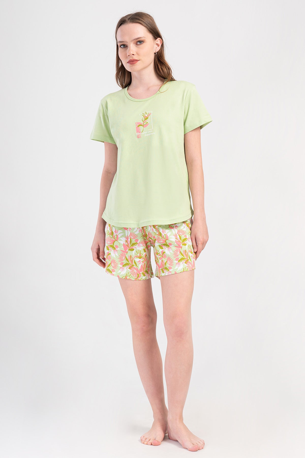 KADIN P.SUPREM O YAKA KISA KOL ETEGI OVAL SORT TAKIM