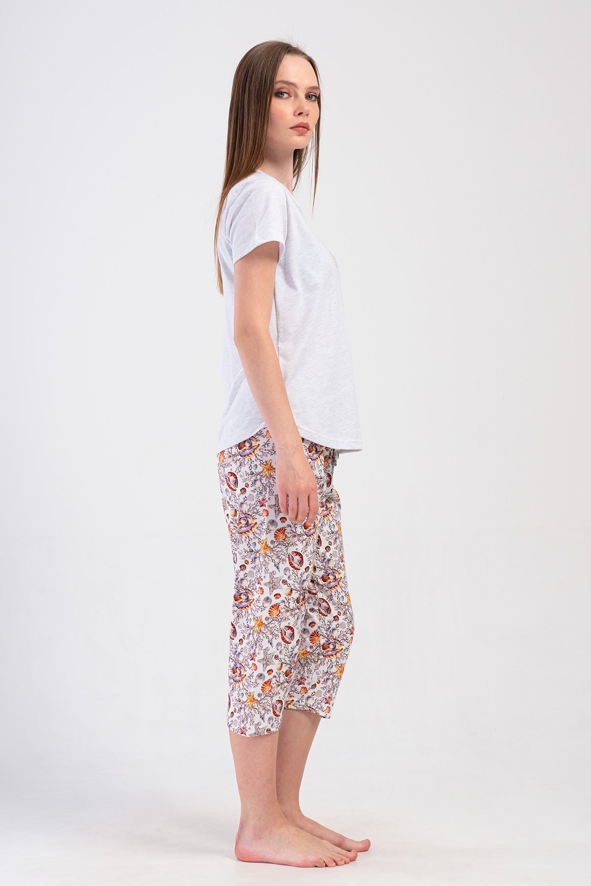 KADIN P.SUPREM O YAKA KISA KOL ETEGI OVAL KAPRI TAKIM