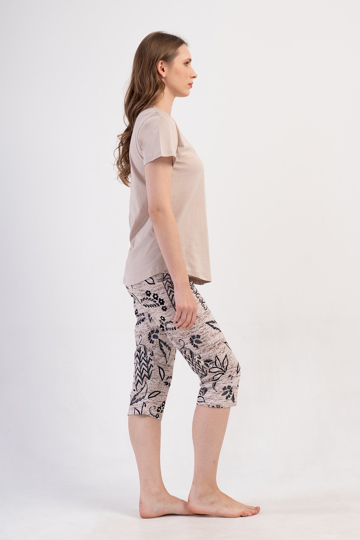 KADIN P.SUPREM O YAKA KISA KOL ETEGI OVAL KAPRI TAKIM