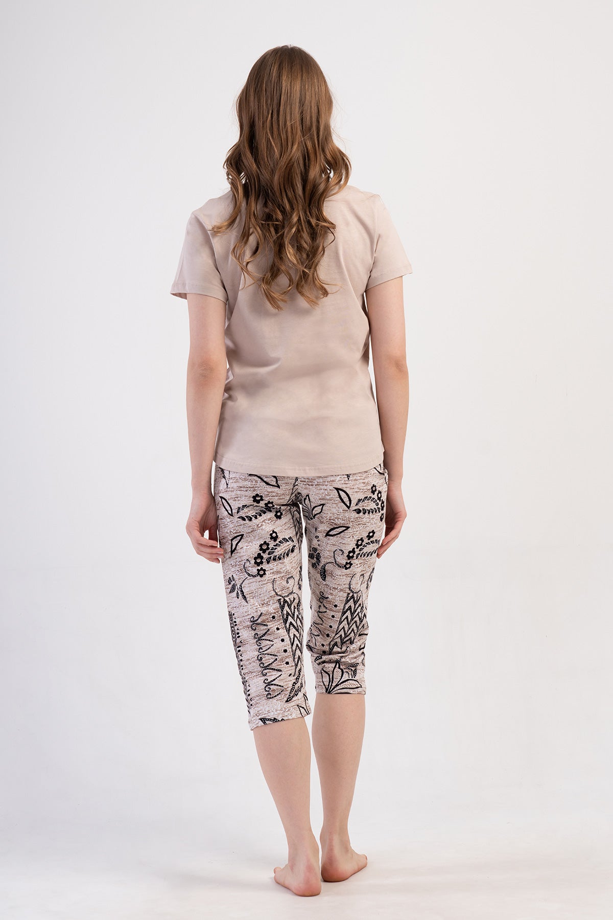 KADIN P.SUPREM O YAKA KISA KOL ETEGI OVAL KAPRI TAKIM