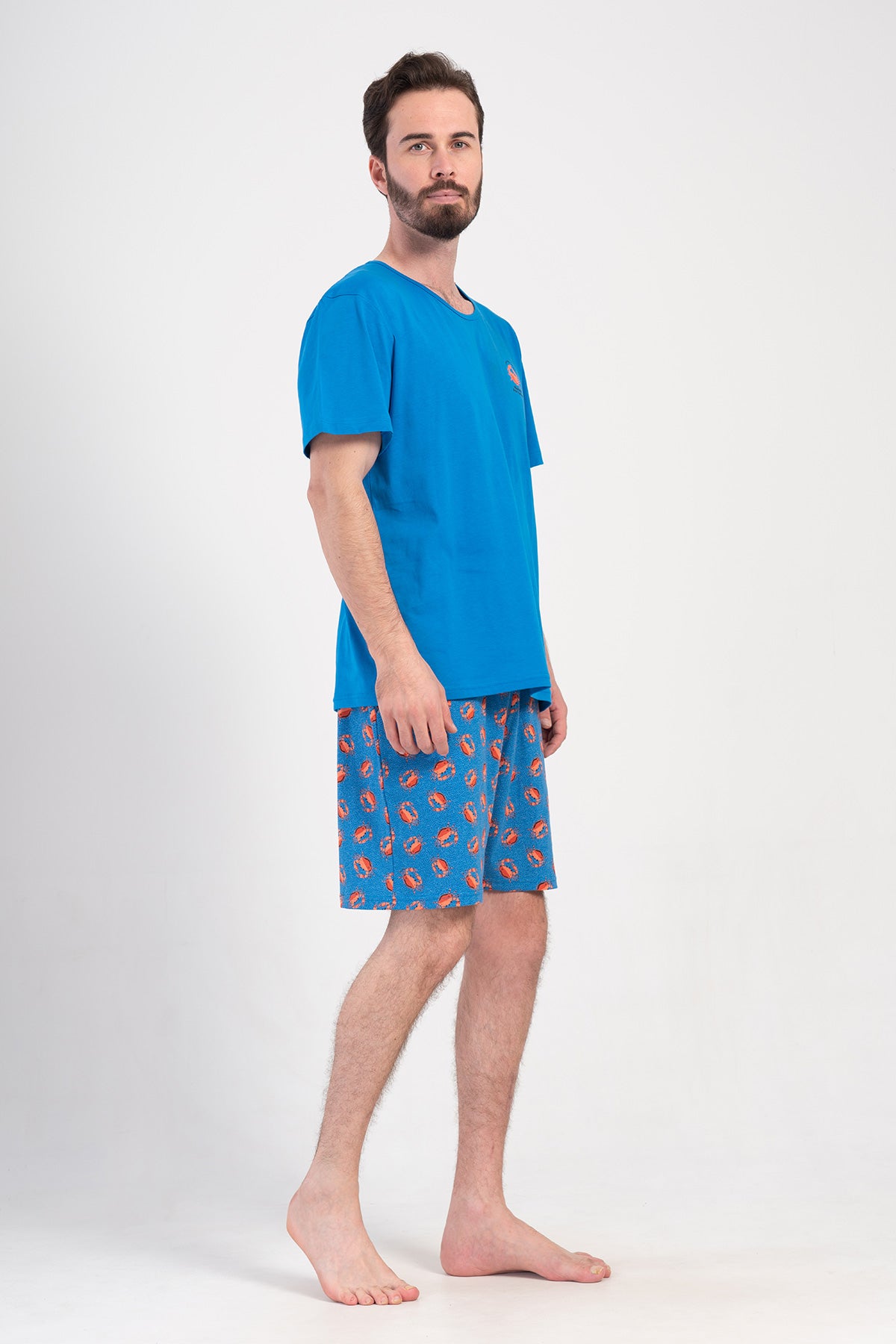 Man Supreme Muto O Neck Short Set