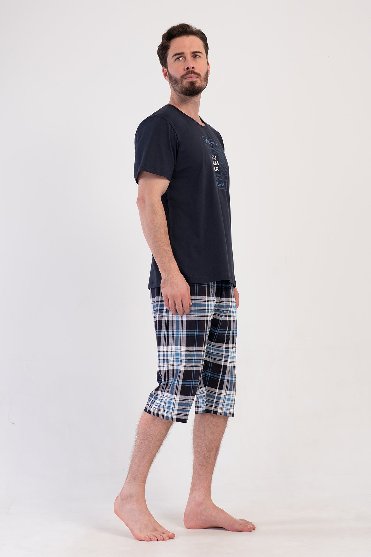 Man Supreme Summer Capri Set