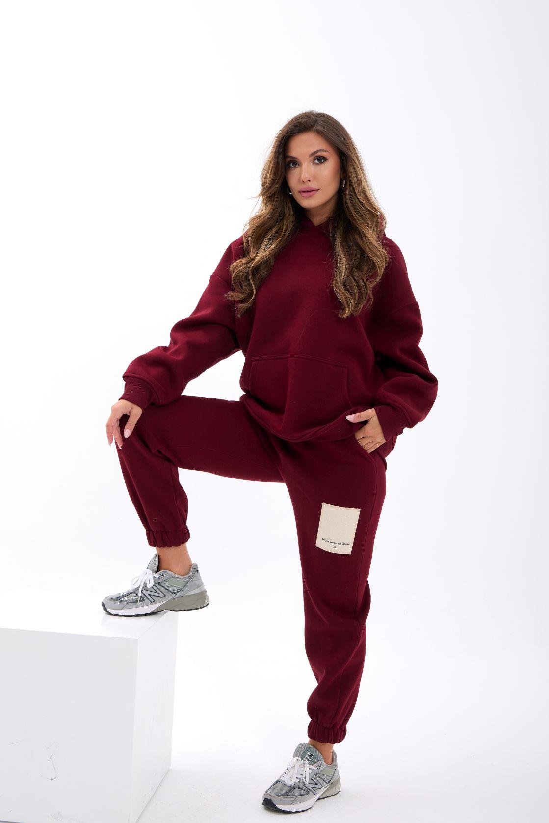 4997 EŞOFMAN TAKIM-BORDO BORDO L