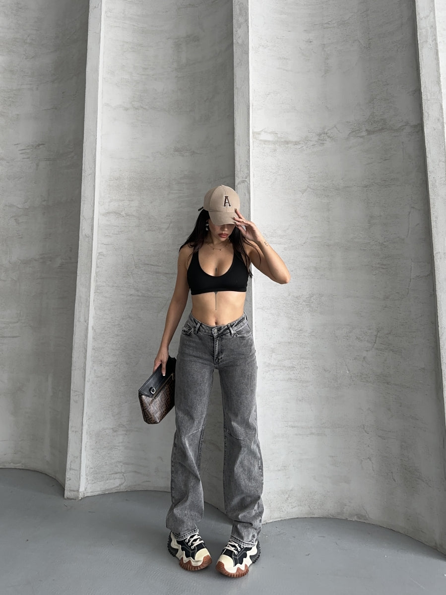 Dizi Pensli Baggy Kot Pantolon 7088