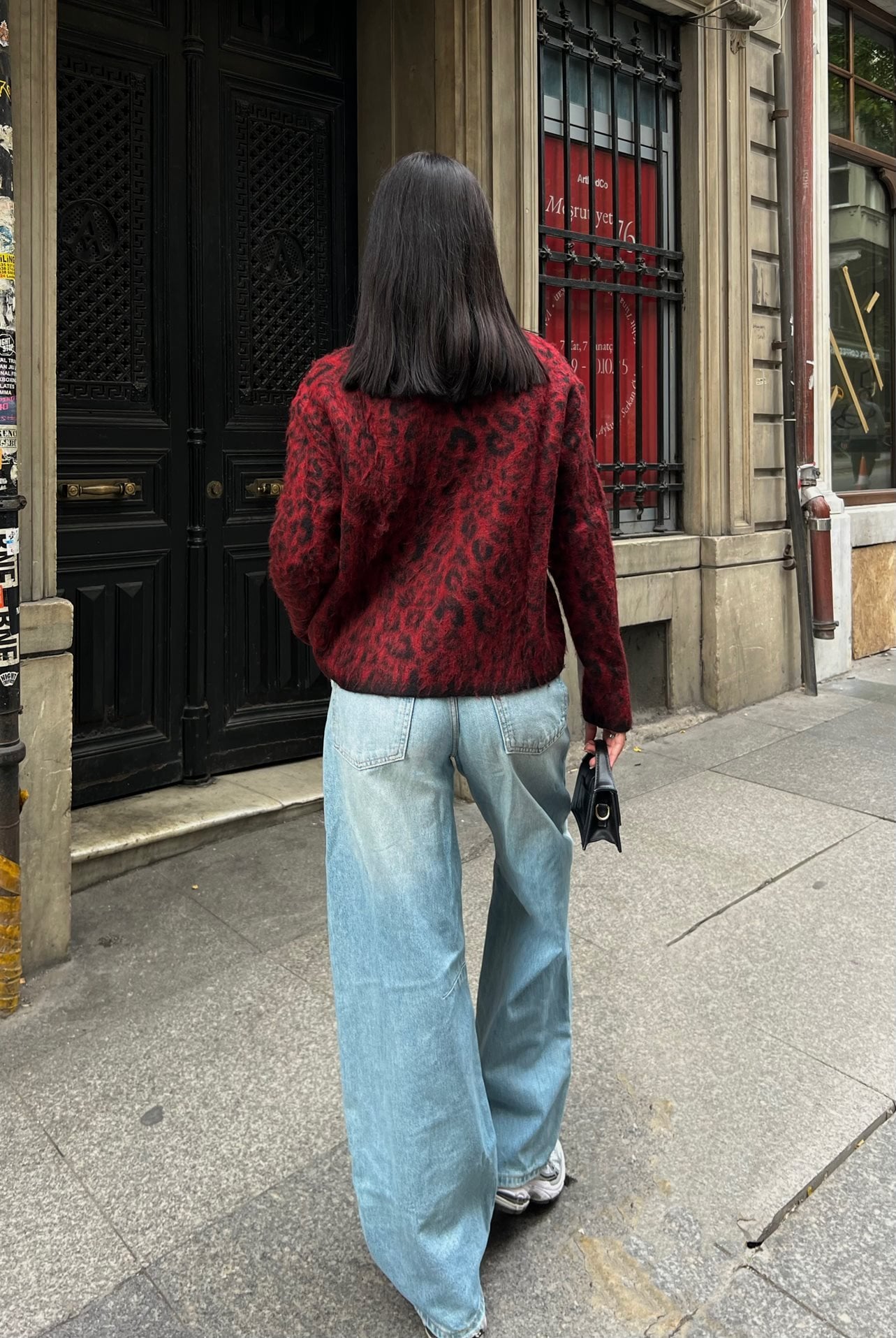 5017 LEOPAR DESEN TRİKO HIRKA