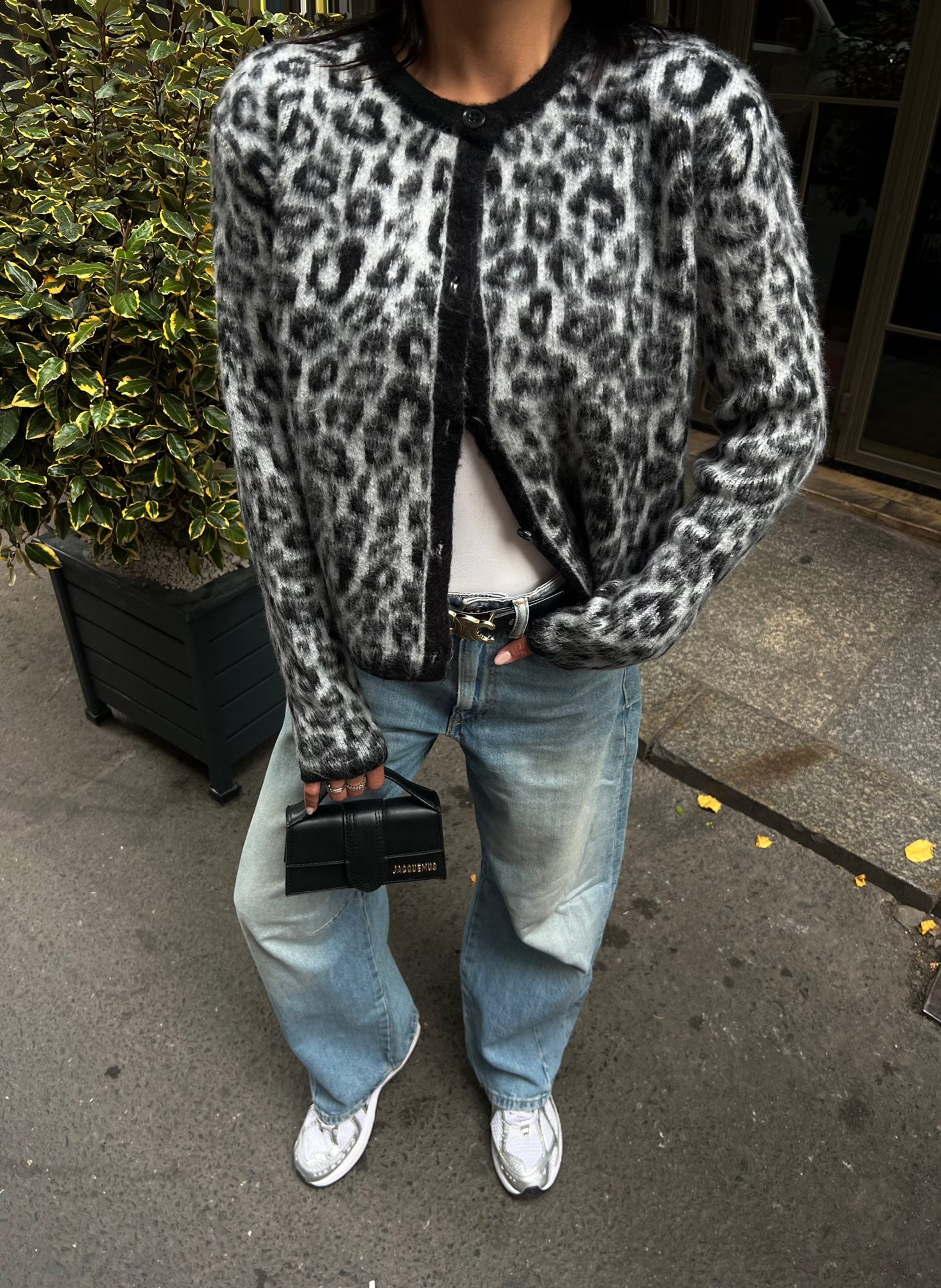 5017 LEOPAR DESEN TRİKO HIRKA
