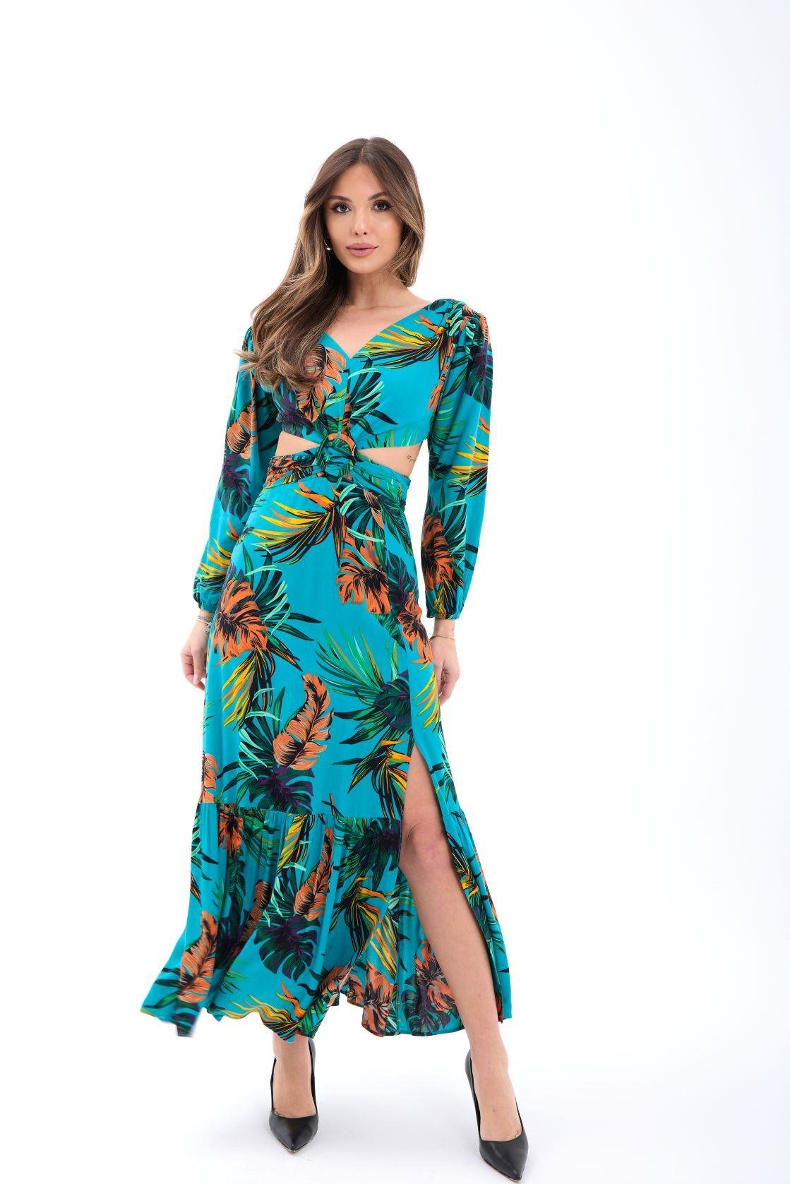 5476 ELBİSE-İNDİGO İNDİGO L