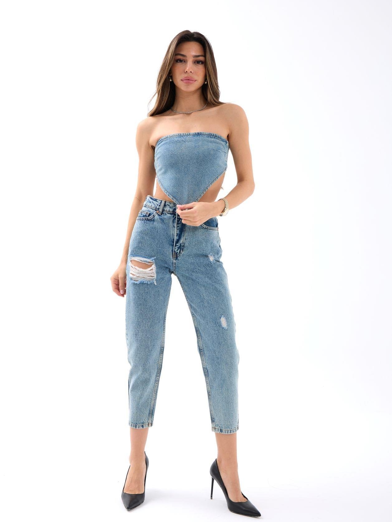 5778 DENİM CARROT FIT-MAVİ MAVİ 26
