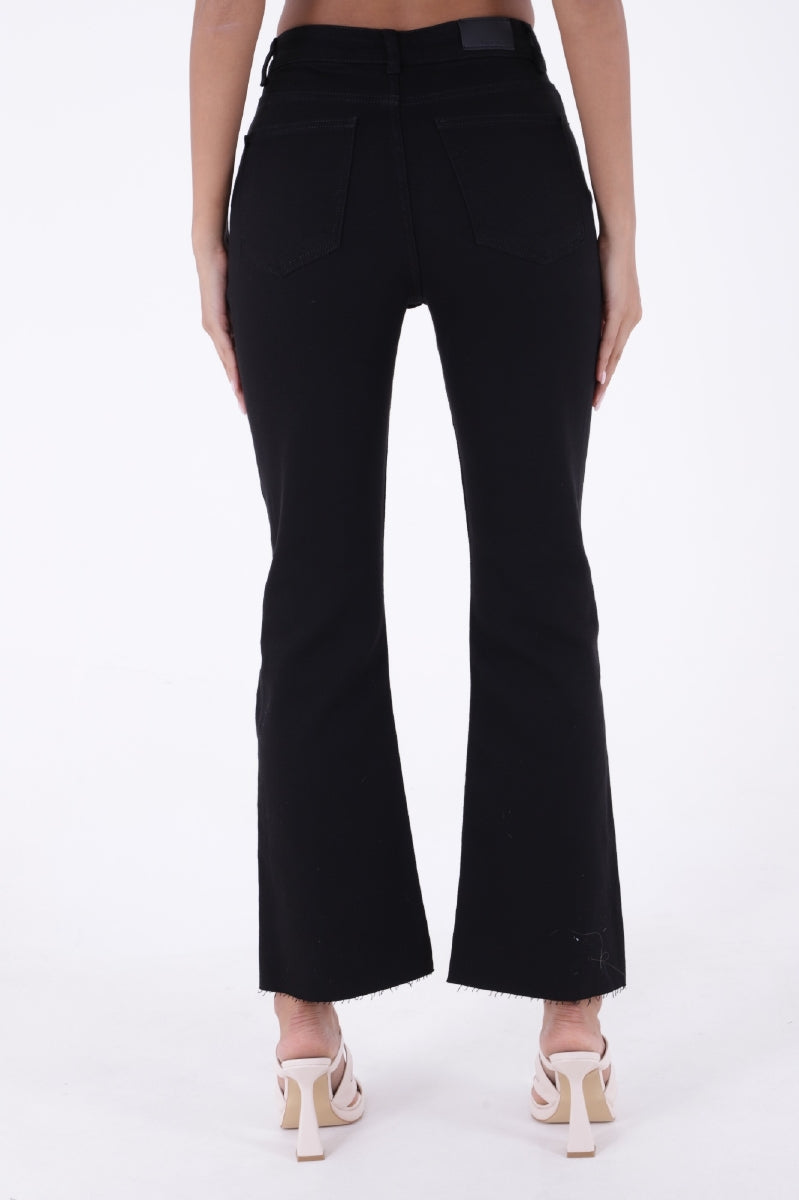 İspanyol Mom Fit Kot Pantolon 1706 - Siyah - (24-25-6) - 5