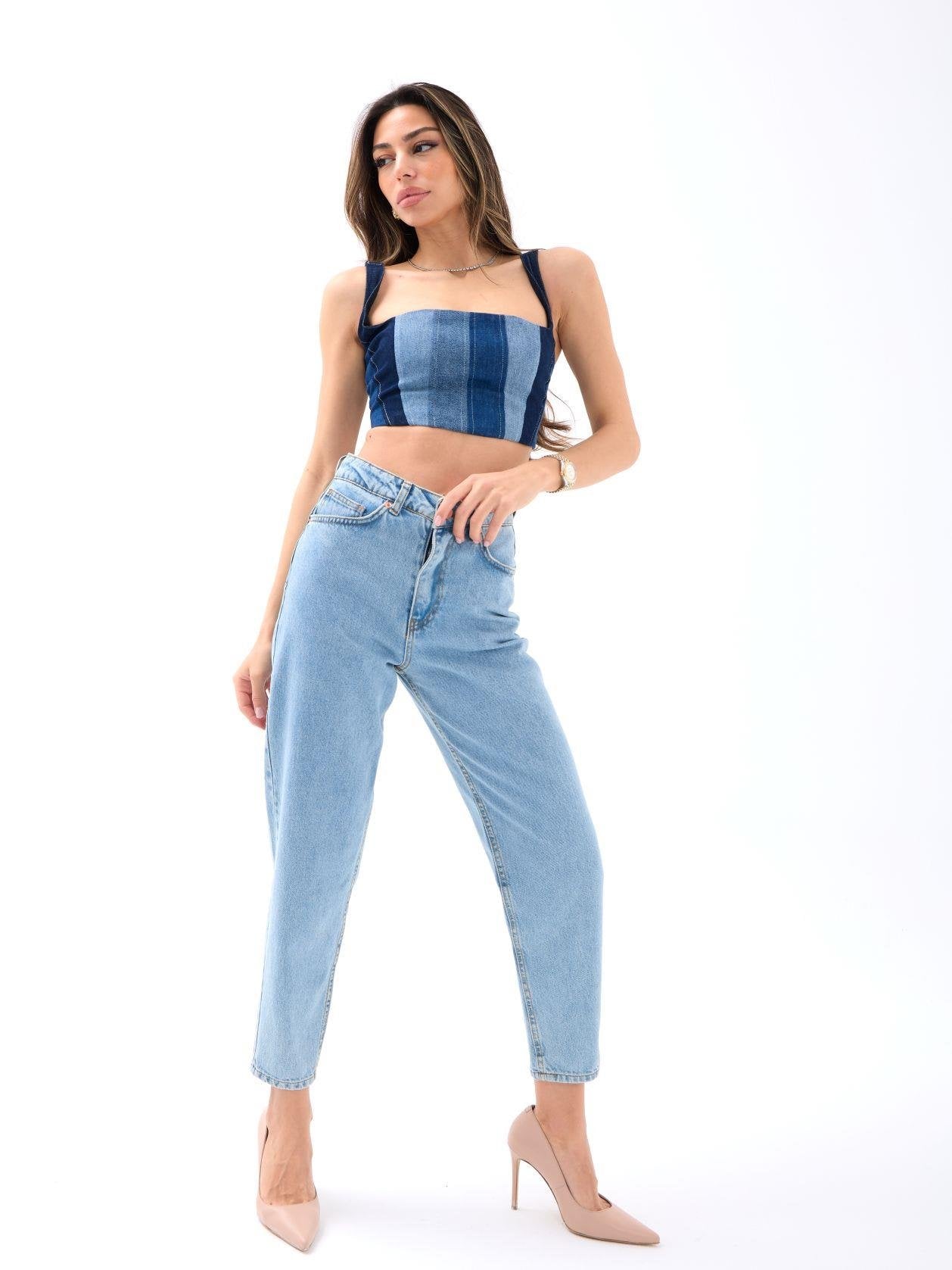 6036 DENİM CARROT FIT-AÇIK MAVİ AÇIK MAVİ 26