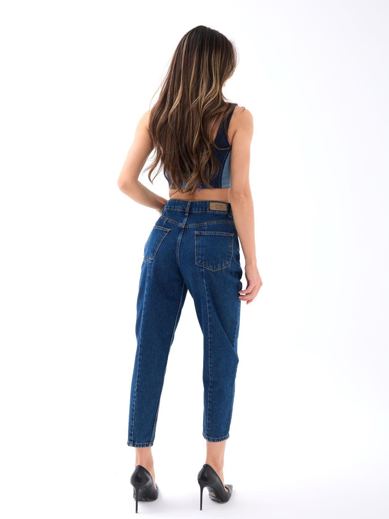 6036 DENİM CARROT FIT-KOYU MAVİ