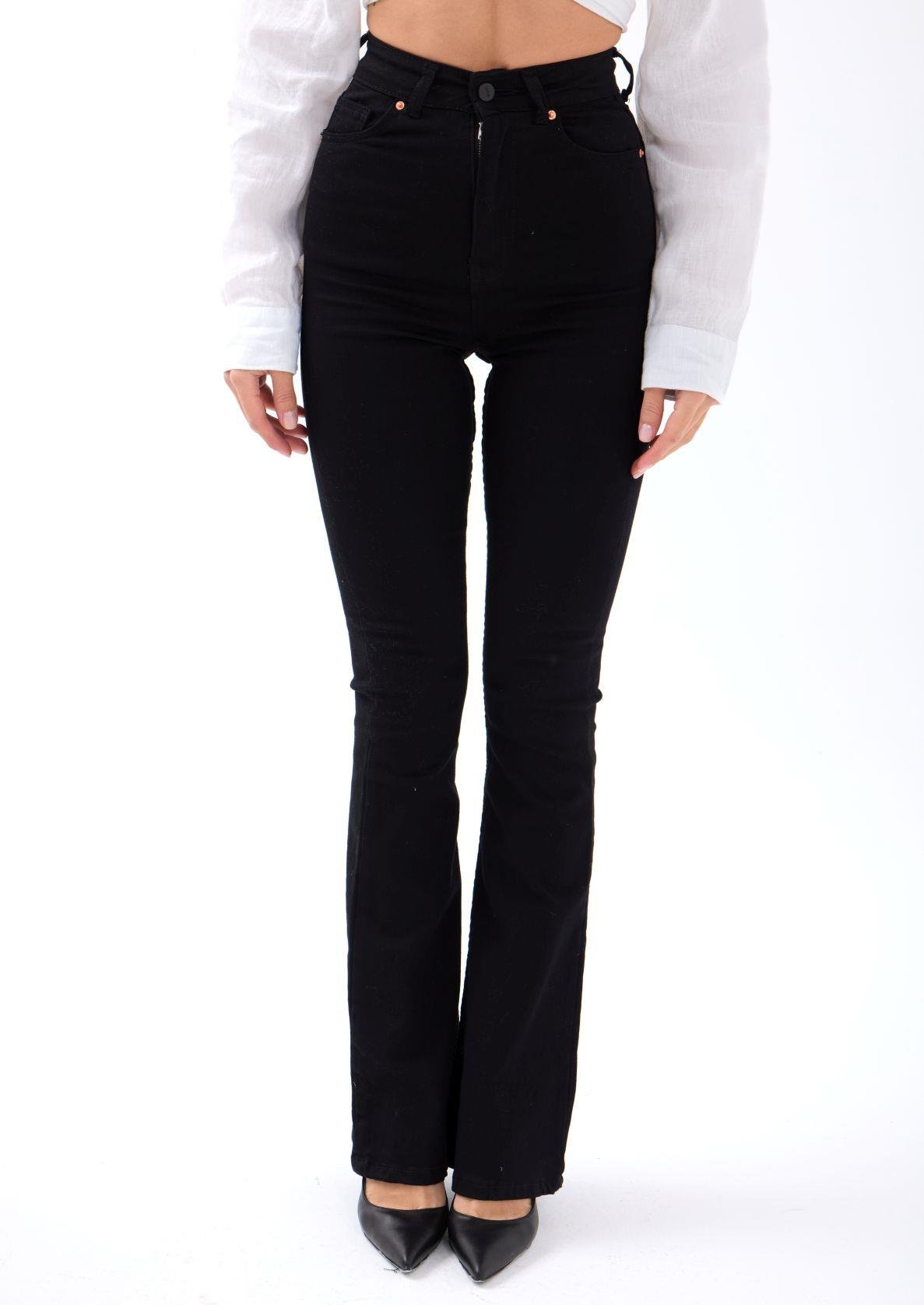 6038 KOT PANTOLON-SİYAH