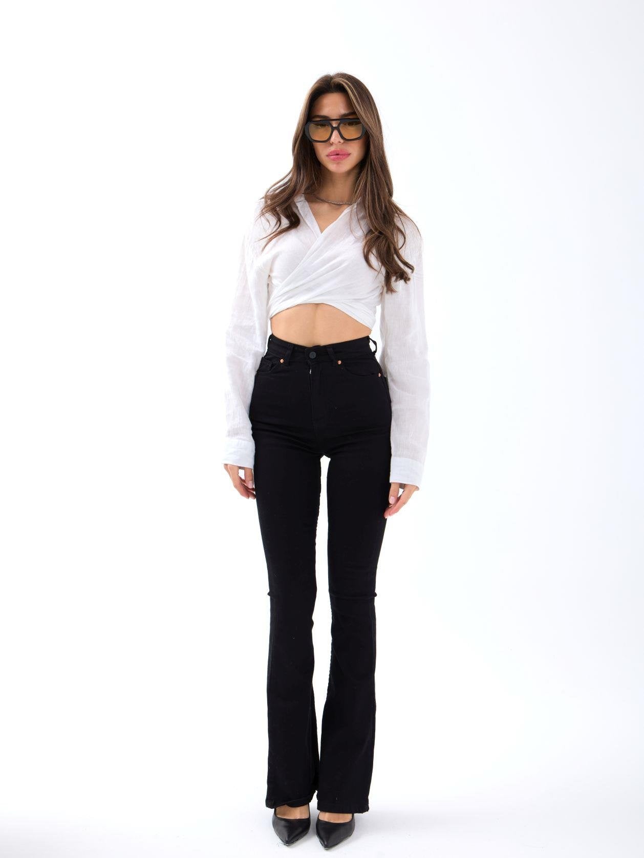 6038 KOT PANTOLON-SİYAH SİYAH 26
