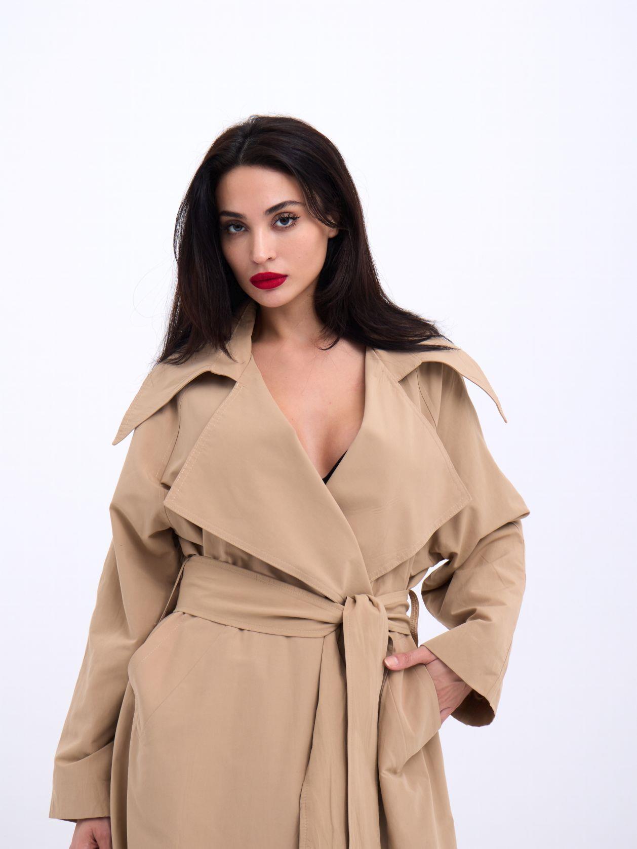 6100 TRENÇKOT-CAMEL CAMEL M-L