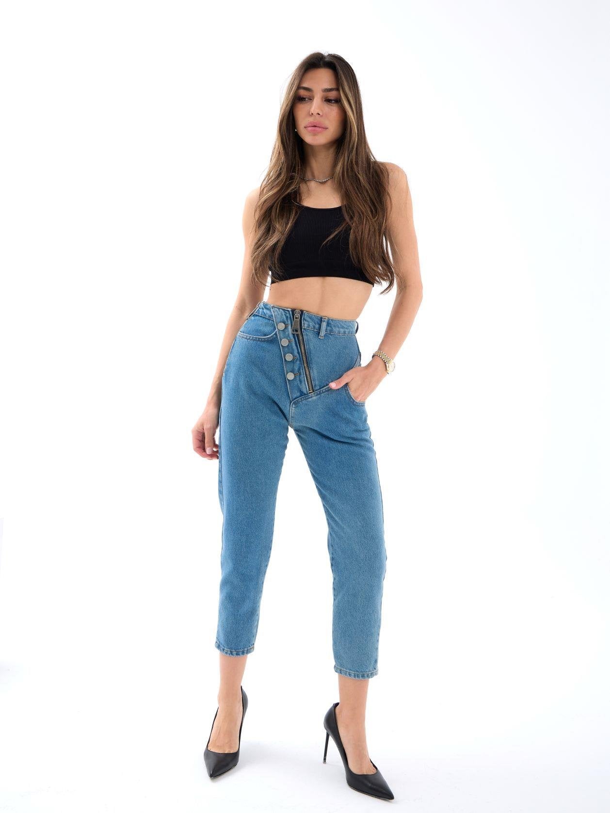 6205 KOT PANTOLON-MAVİ MAVİ 26