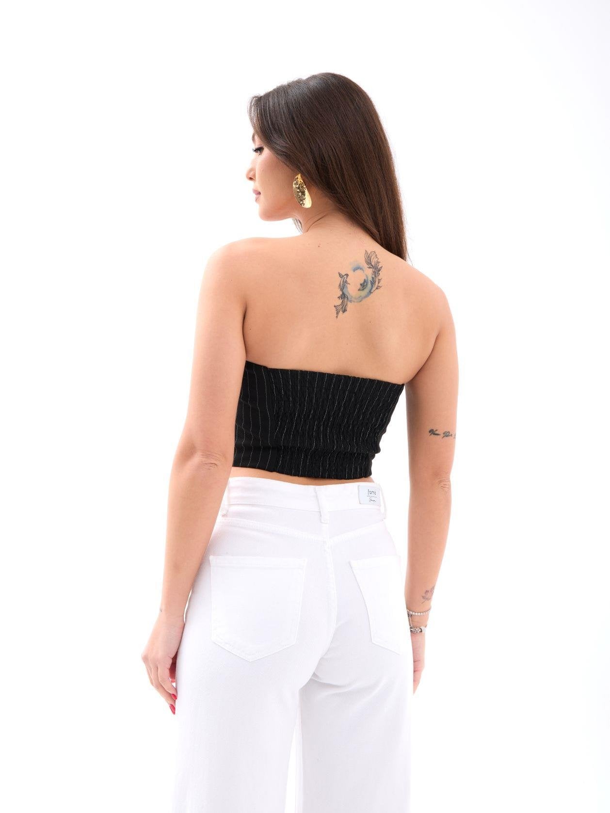 6324 CROP-SİYAH