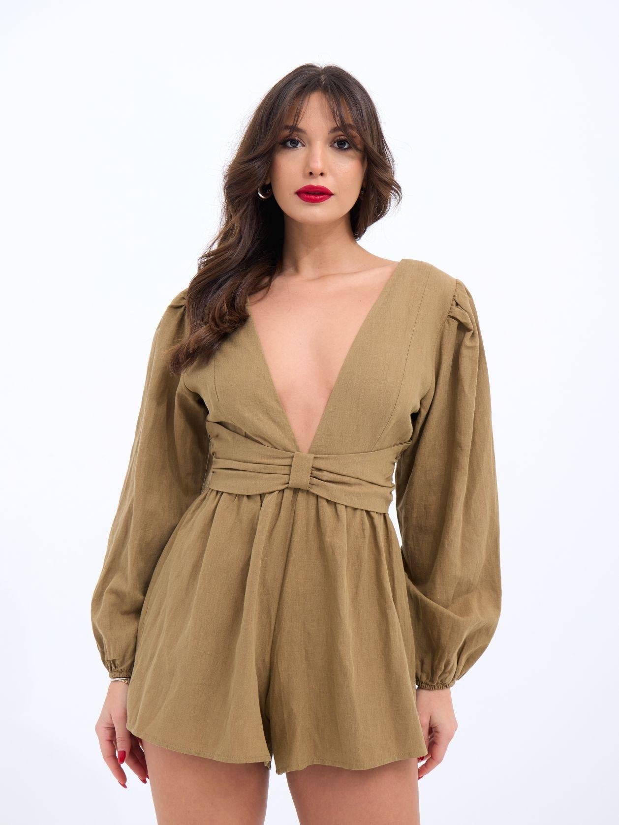 6528 TULUM ELBİSE-VİZON VİZON L