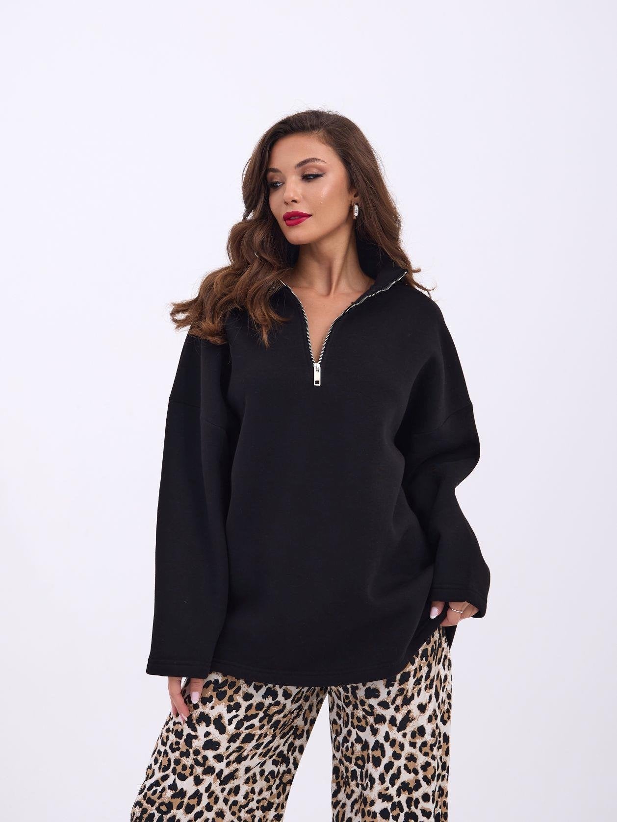 6617 SWEAT-SİYAH