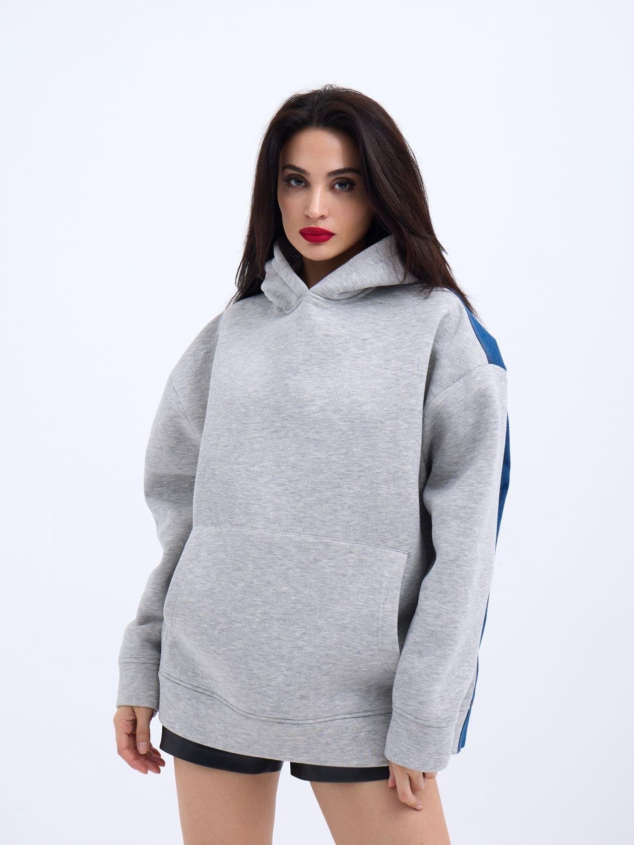6626 SWEAT-GRİ GRİ L