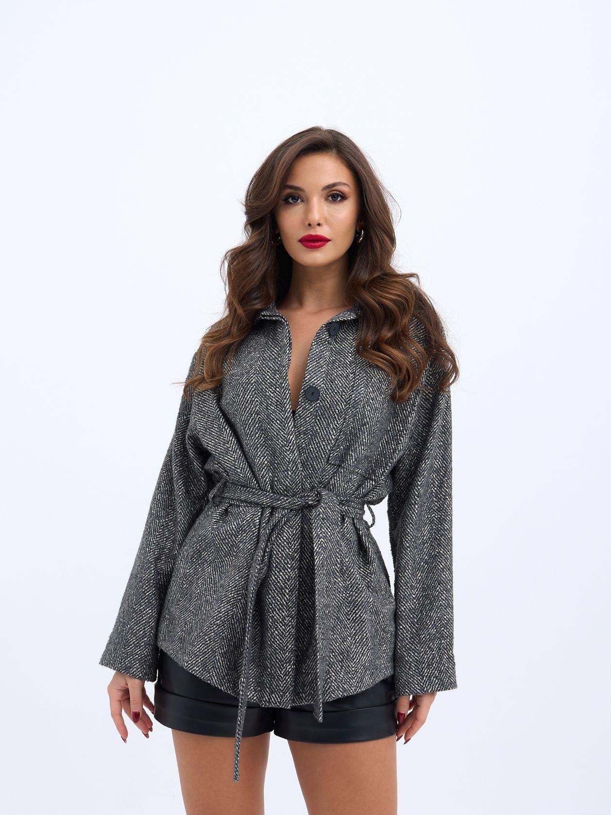 6676 CEKET-GRİ GRİ L