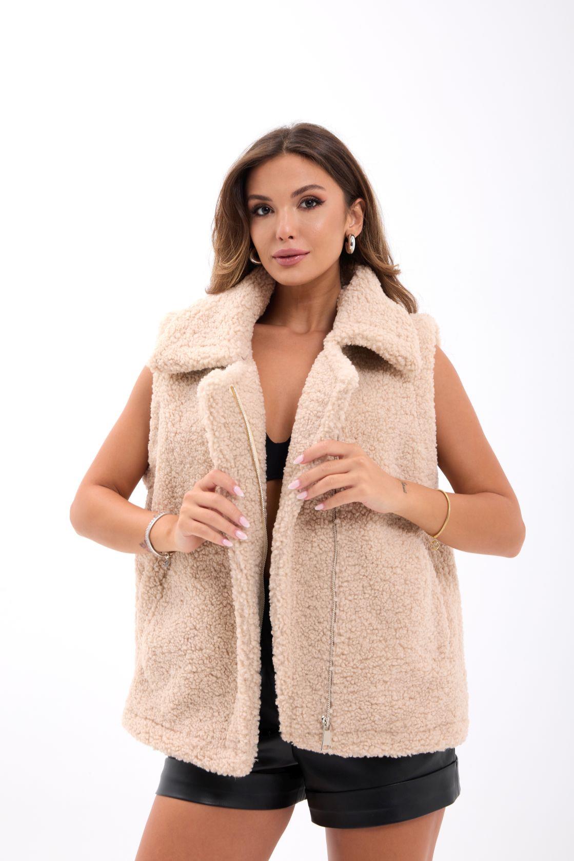 6719 TEDDY YELEK-BEJ BEJ M-L