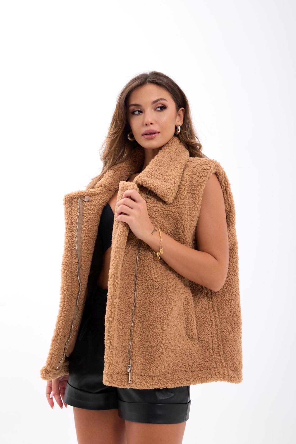 6719 TEDDY YELEK-CAMEL CAMEL M-L