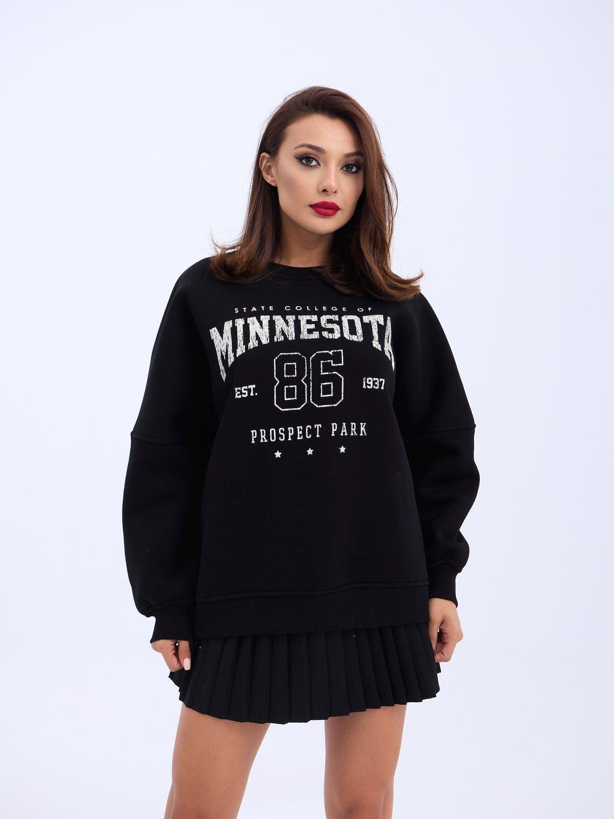 6729 SWEAT-SİYAH SİYAH M-L