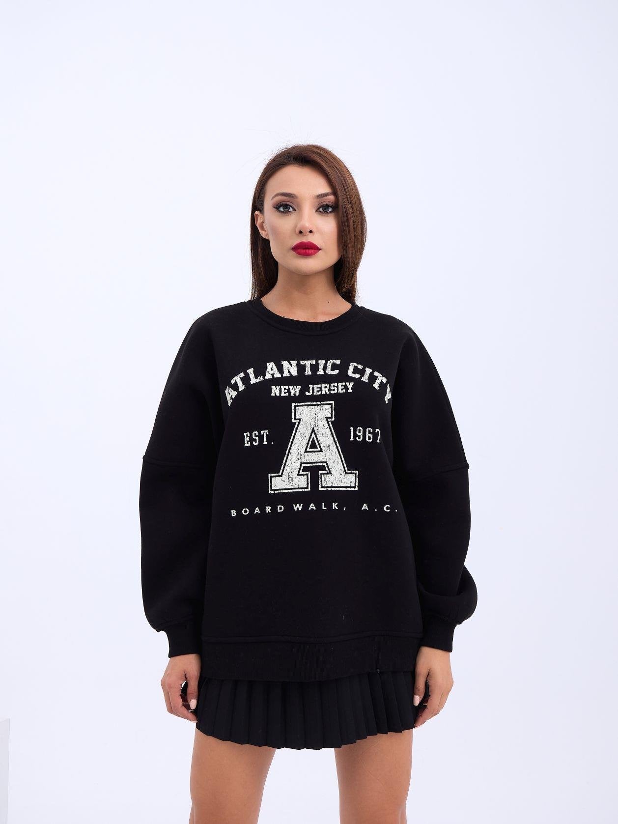 6731 SWEAT-SİYAH SİYAH M-L