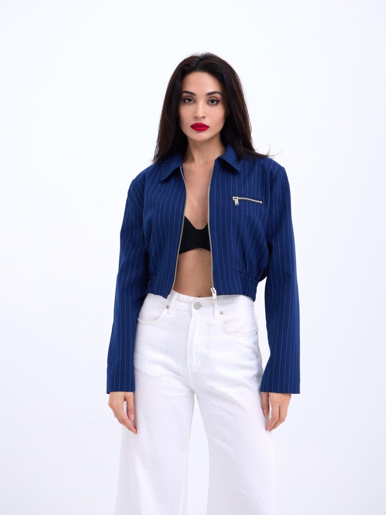 6733 CEKET-LACİVERT LACİVERT L