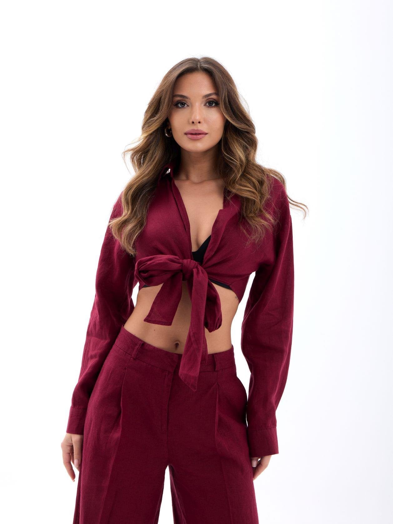 6759 CROP-BORDO BORDO L