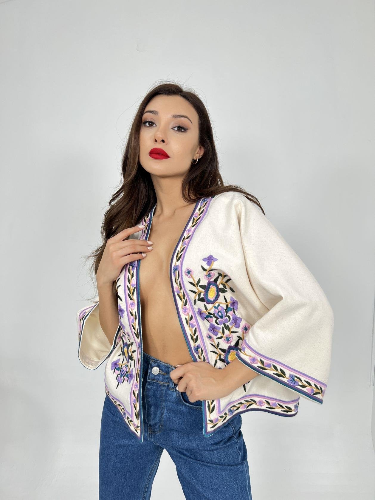 6769 KİMONO-LİLA LİLA L