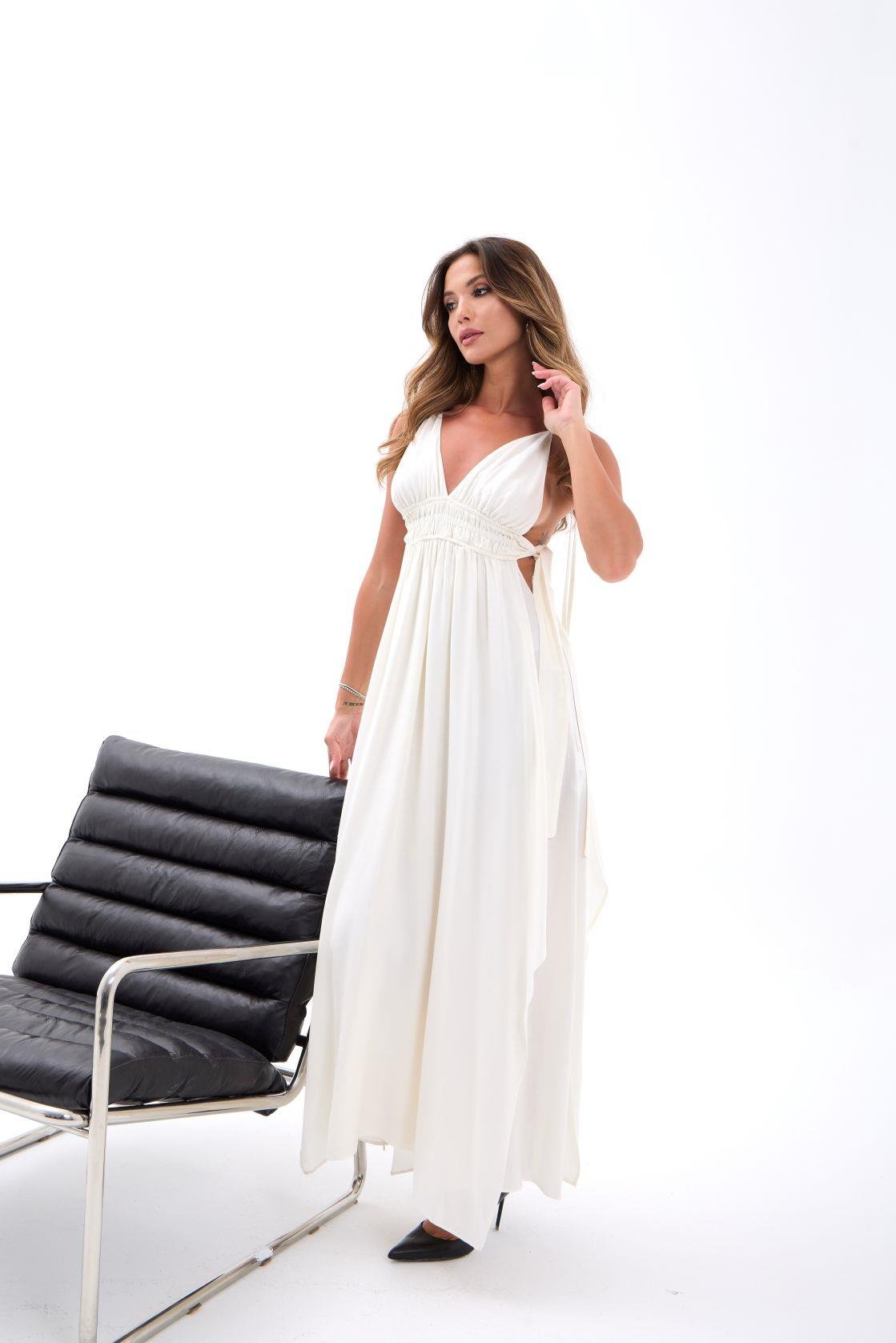 6886 ELBİSE-EKRU EKRU L