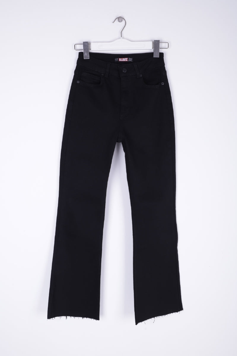İspanyol Mom Fit Kot Pantolon 1706 - Siyah - (26-29-4) - 6