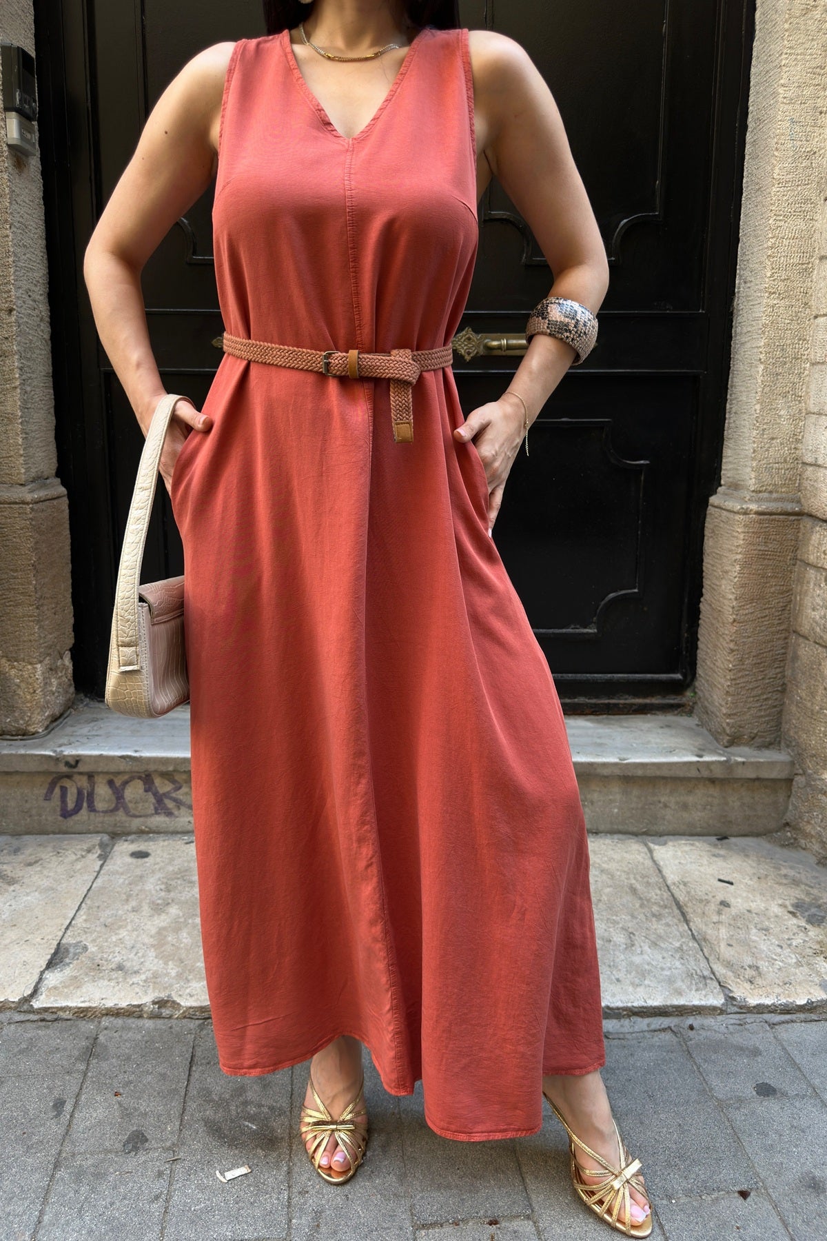 Cepli Oversize Elbise HS3072