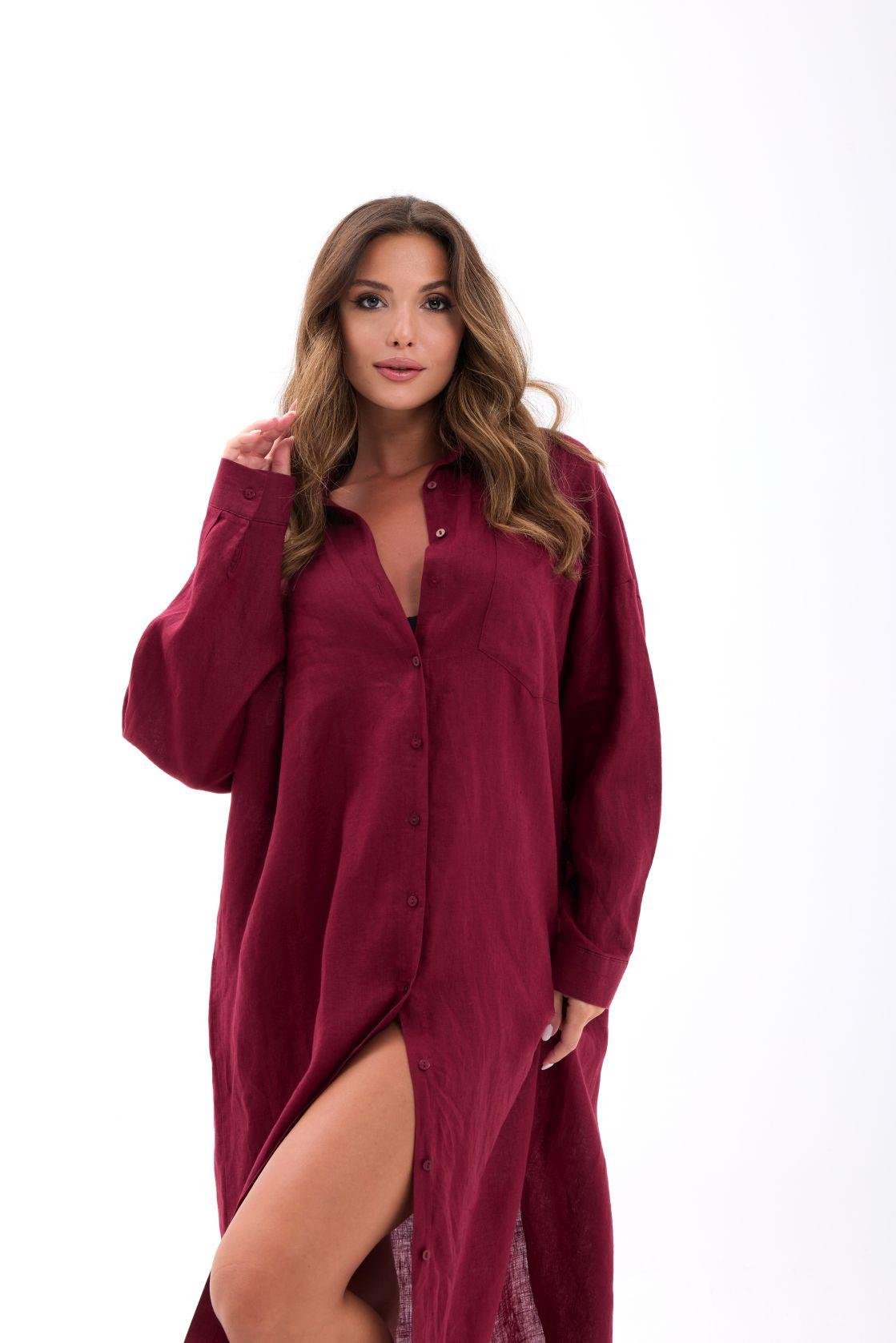 7120 ELBİSE-BORDO