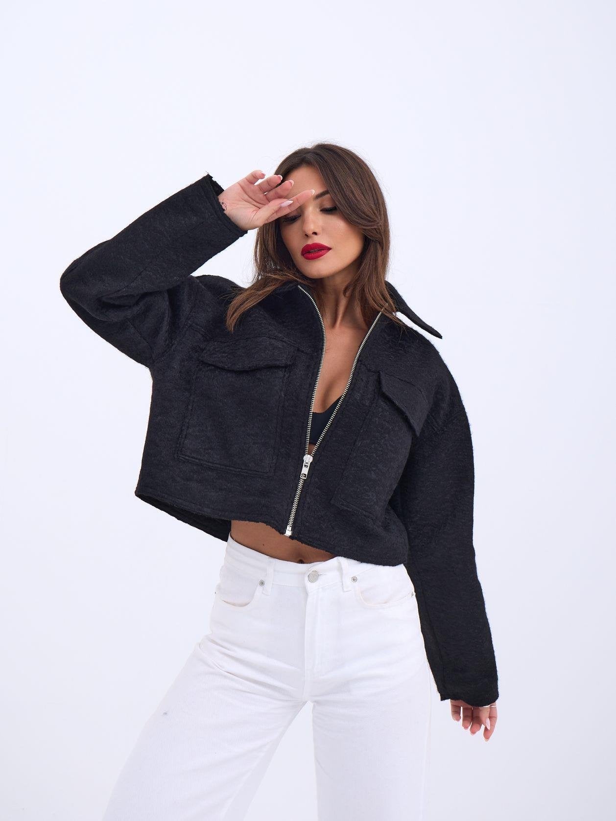 7189 CEKET-SİYAH