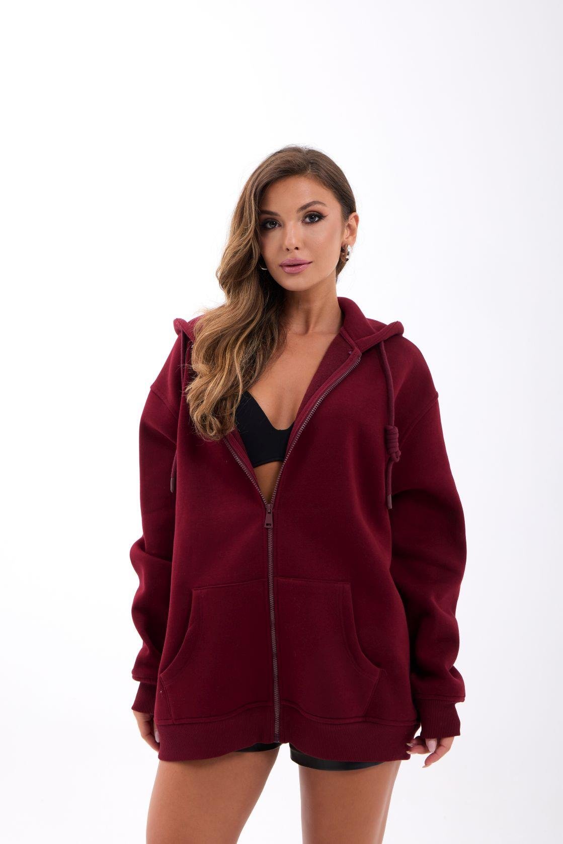 7220 SWEAT-BORDO BORDO STD