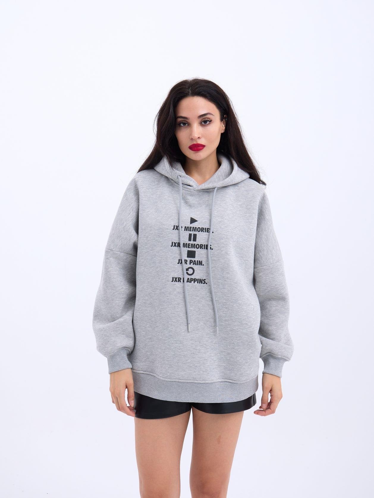 7230 SWEAT-GRİ GRİ L