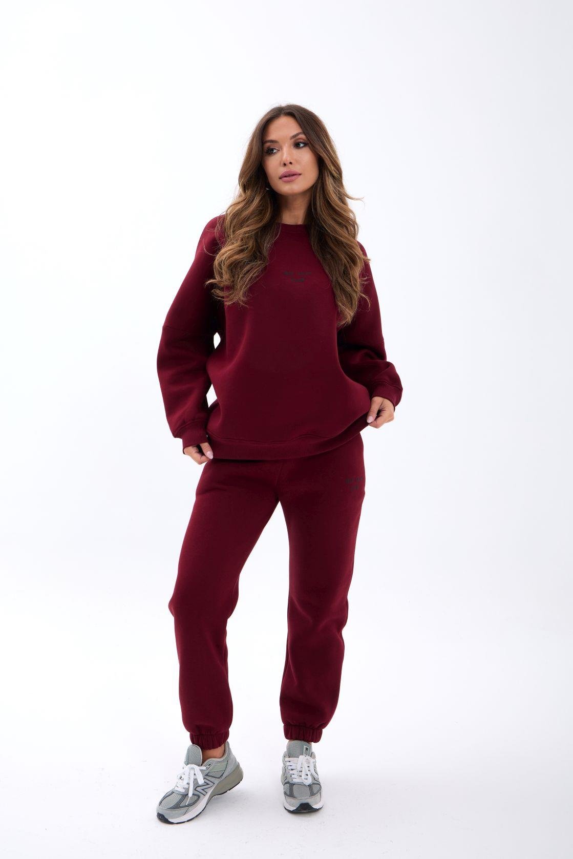 7237 EŞOFMAN TAKIM-BORDO BORDO M-L