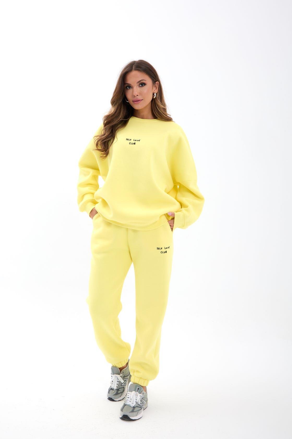 7237 EŞOFMAN TAKIM-SARI SARI M-L