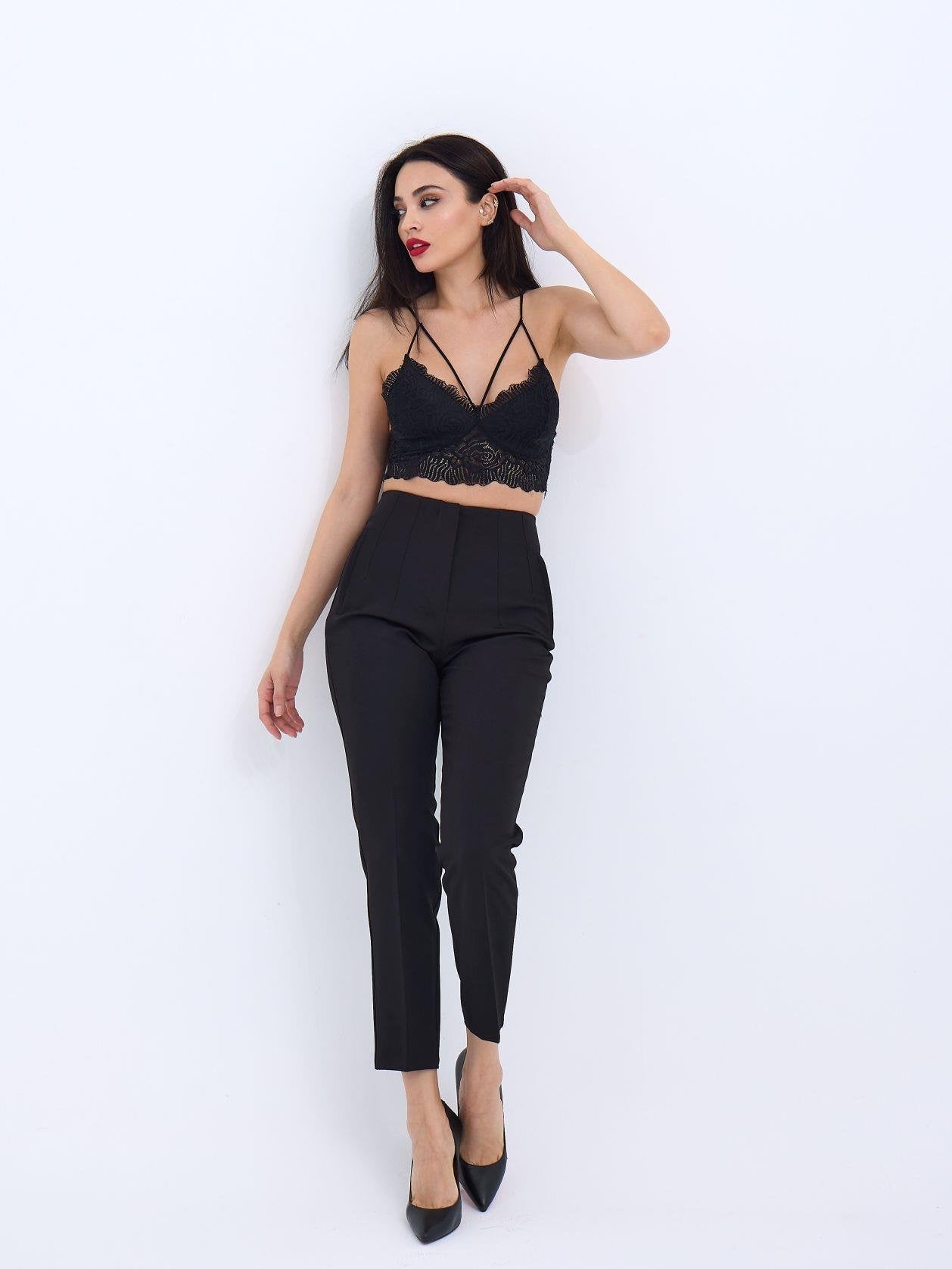 7254 PANTOLON-SİYAH