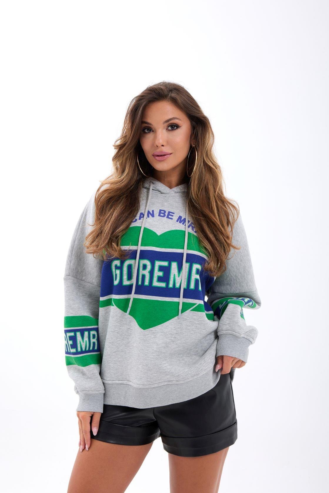 7276 SWEAT-GRİ GRİ L