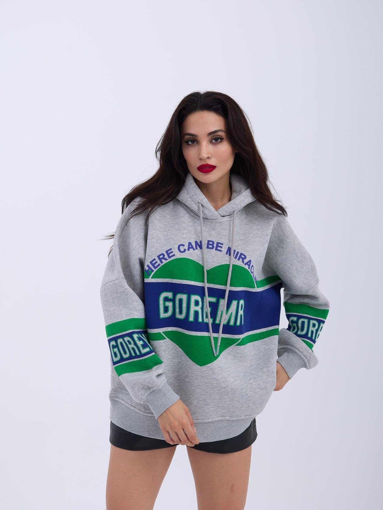 7276 SWEAT-GRİ GRİ L