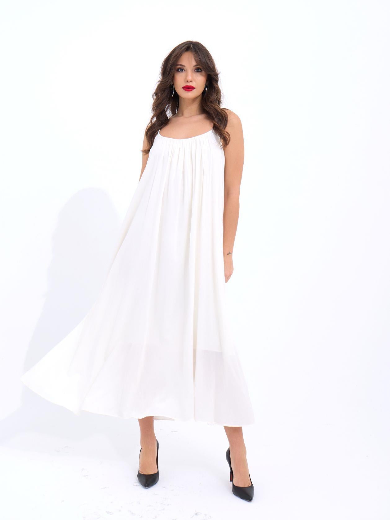 7296 ELBİSE-EKRU EKRU L
