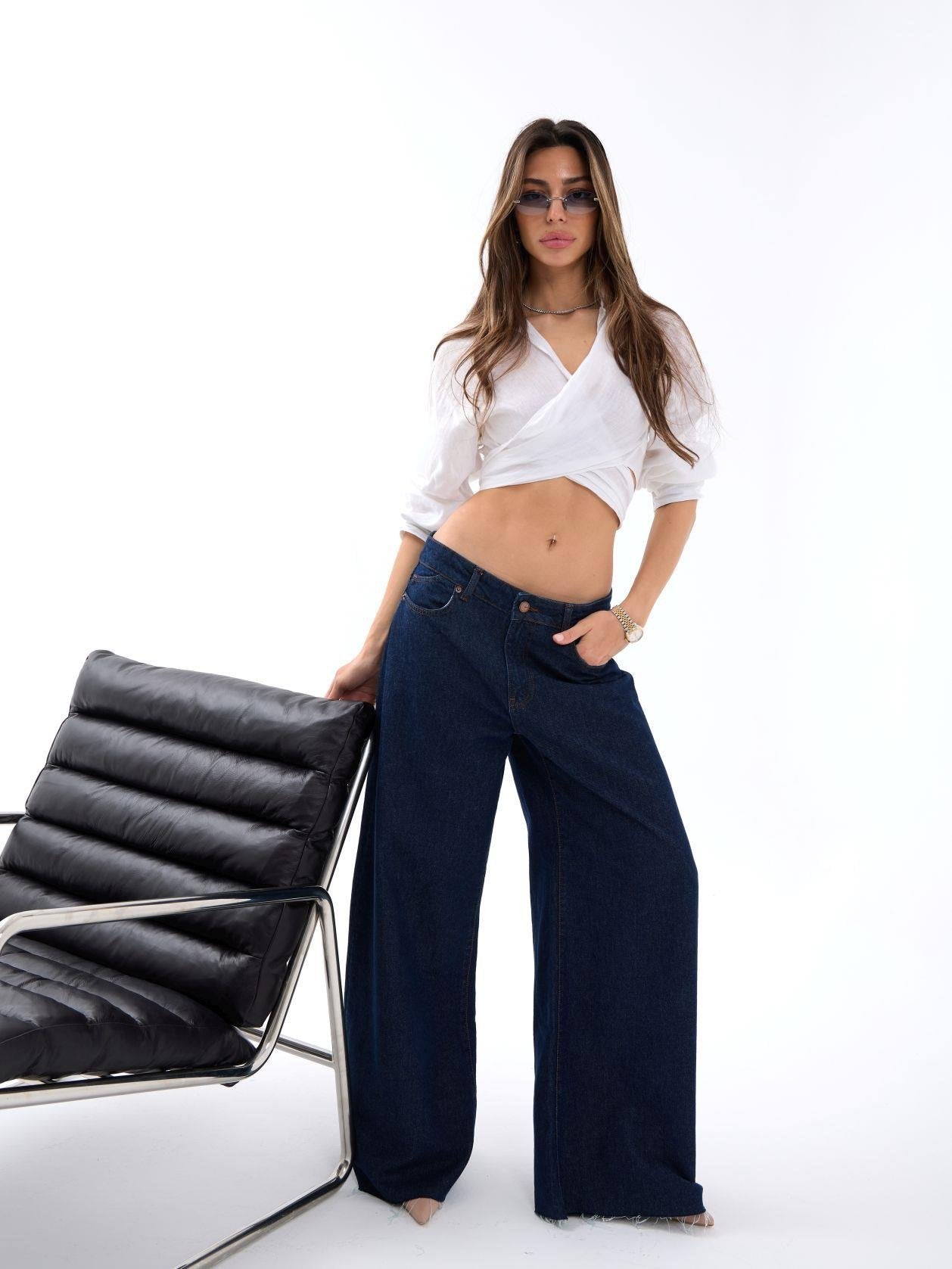 7350 KOT PANTOLON-MAVİ MAVİ 26