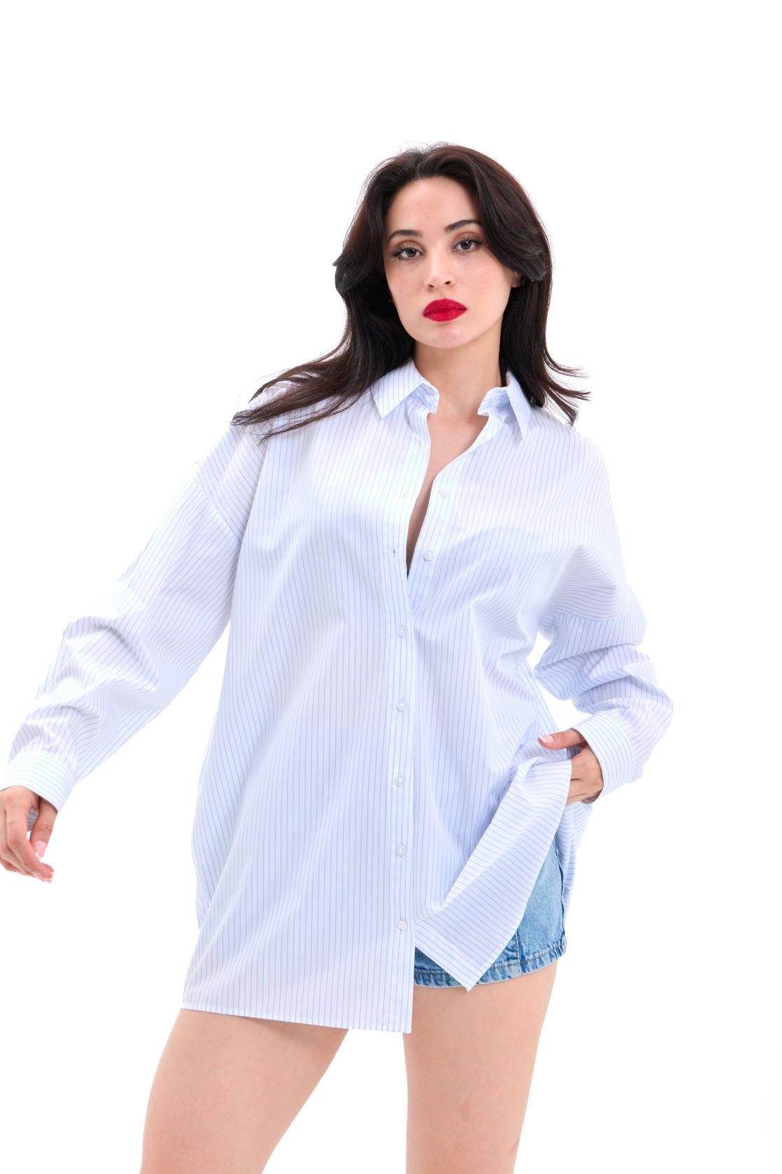 7448 GÖMLEK-NAPOLI ÇİZGİLİ