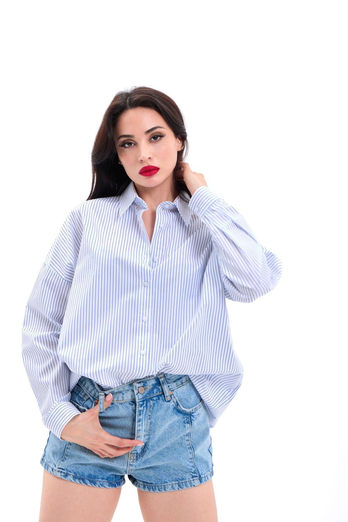 7448 GÖMLEK-TORINO ÇİZGİLİ TORINO ÇİZGİLİ L