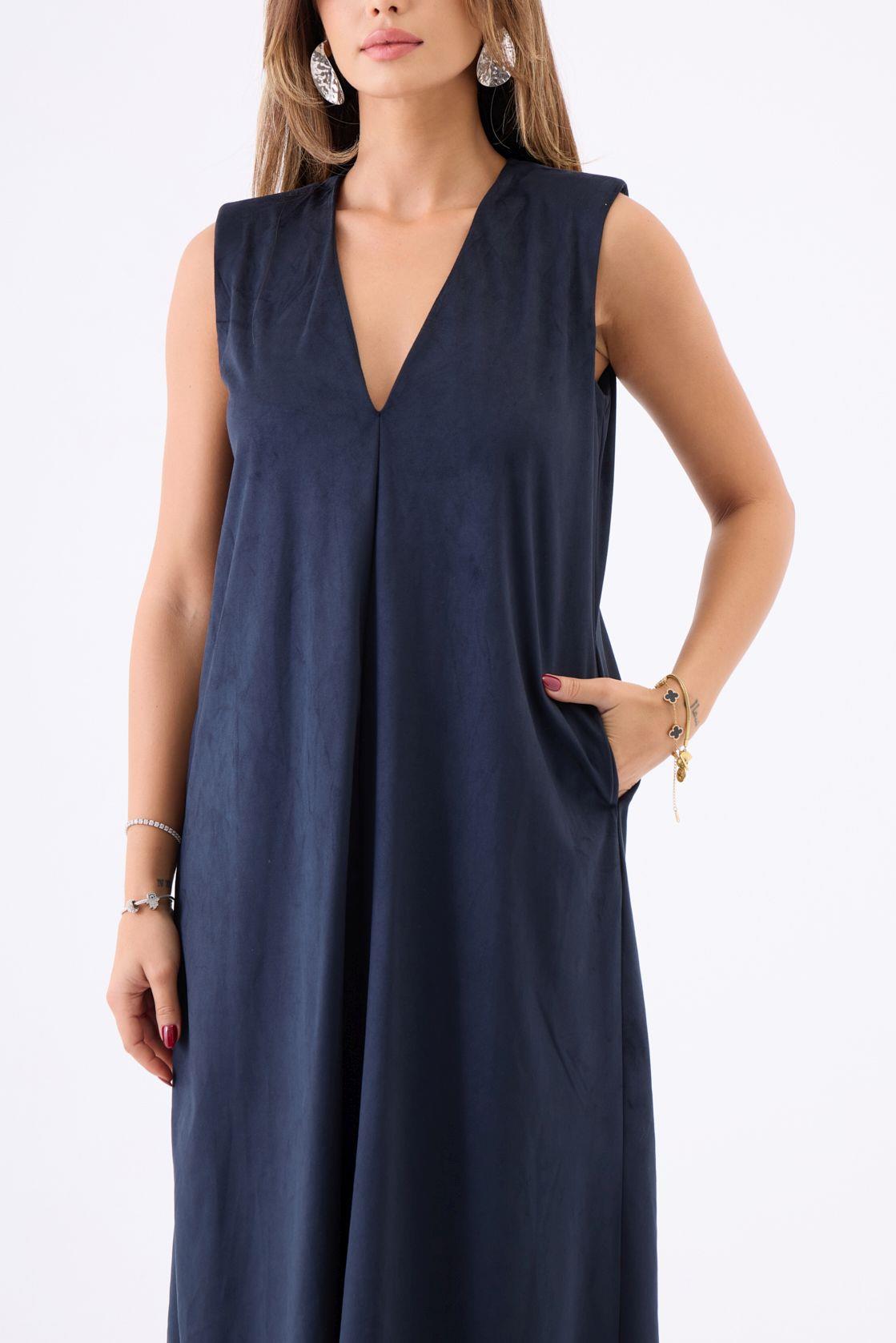 7507 ELBİSE-LACİVERT
