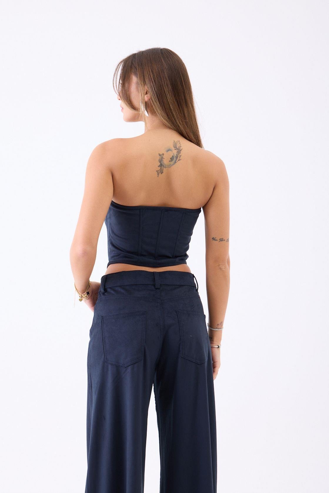 7509 CROP-LACİVERT