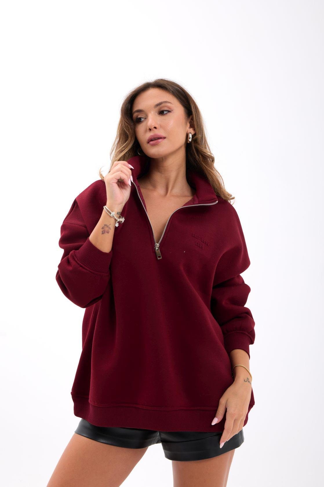 7523 SWEAT-BORDO